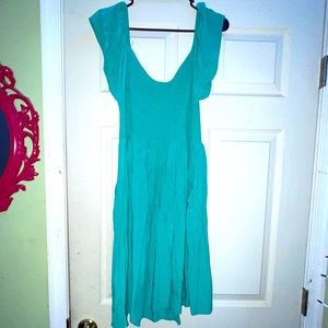 This is a blue/ terra and sky dress/ size 0x